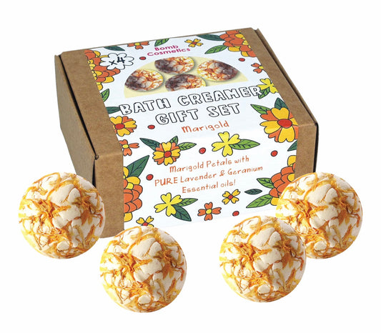 Marigold bath creamer gift set