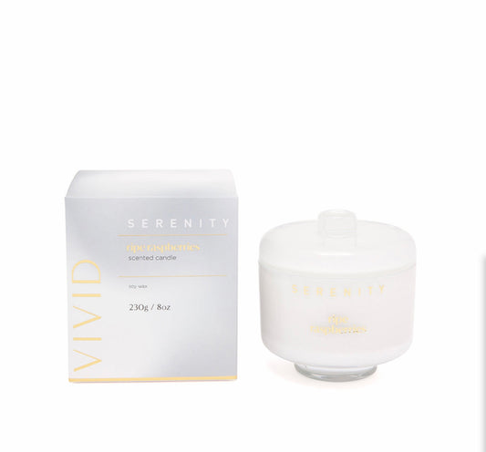 VIVID Ripe Raspberries Candle 230g