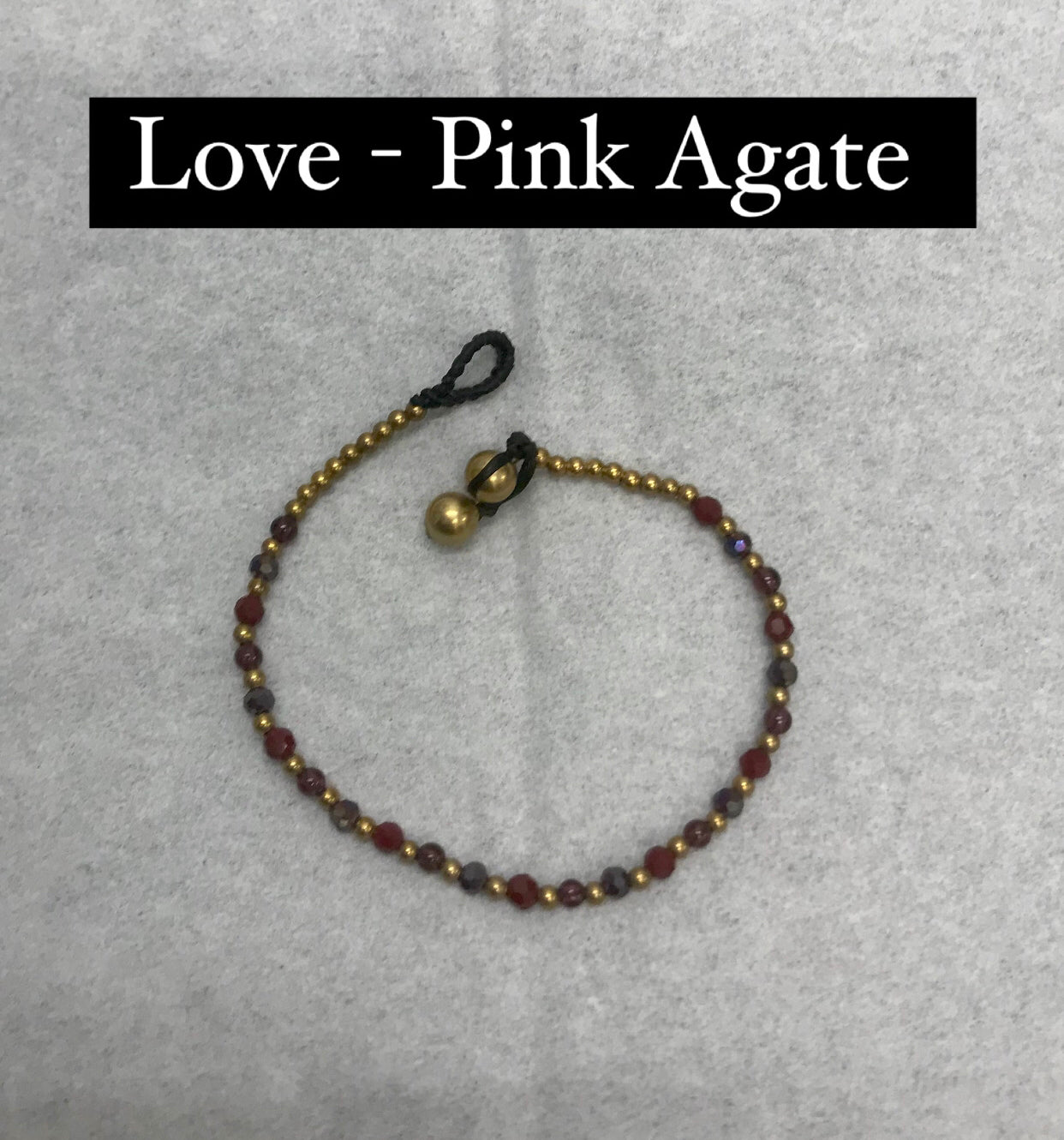 Crystal Healing Bracelet- Love
