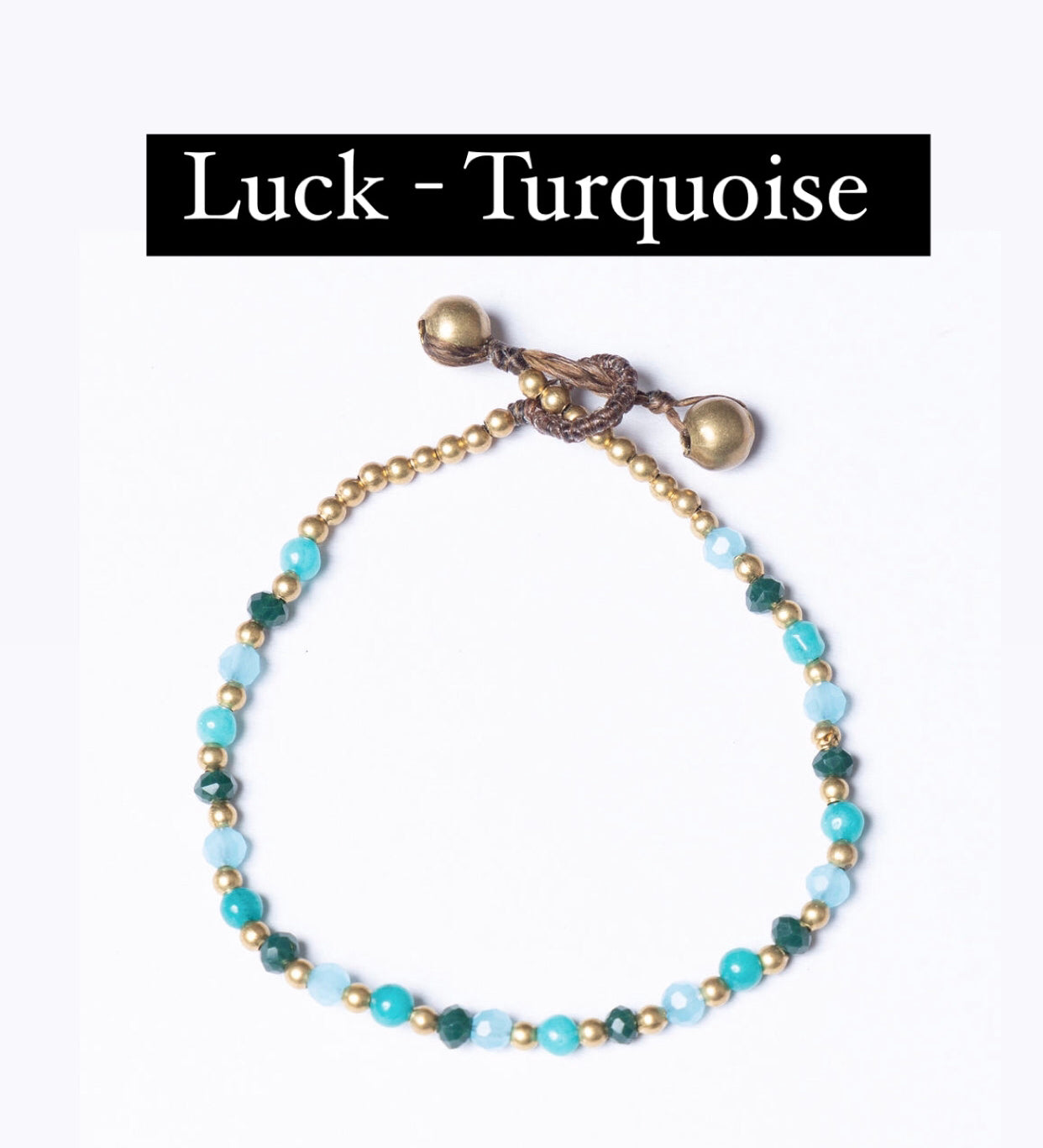Crystal Healing Bracelet- Luck
