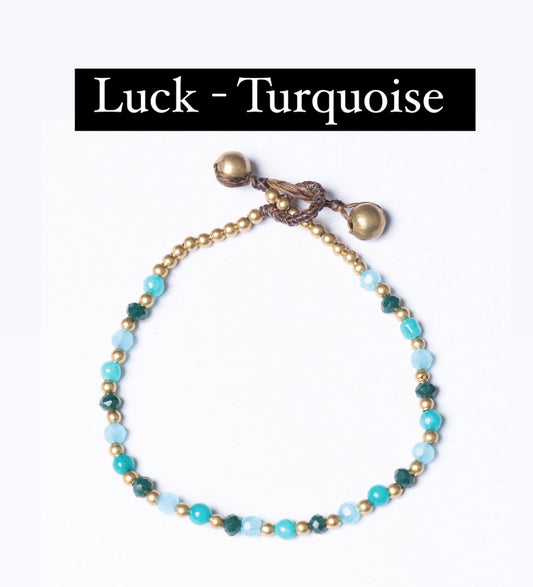 Crystal Healing Bracelet- Luck