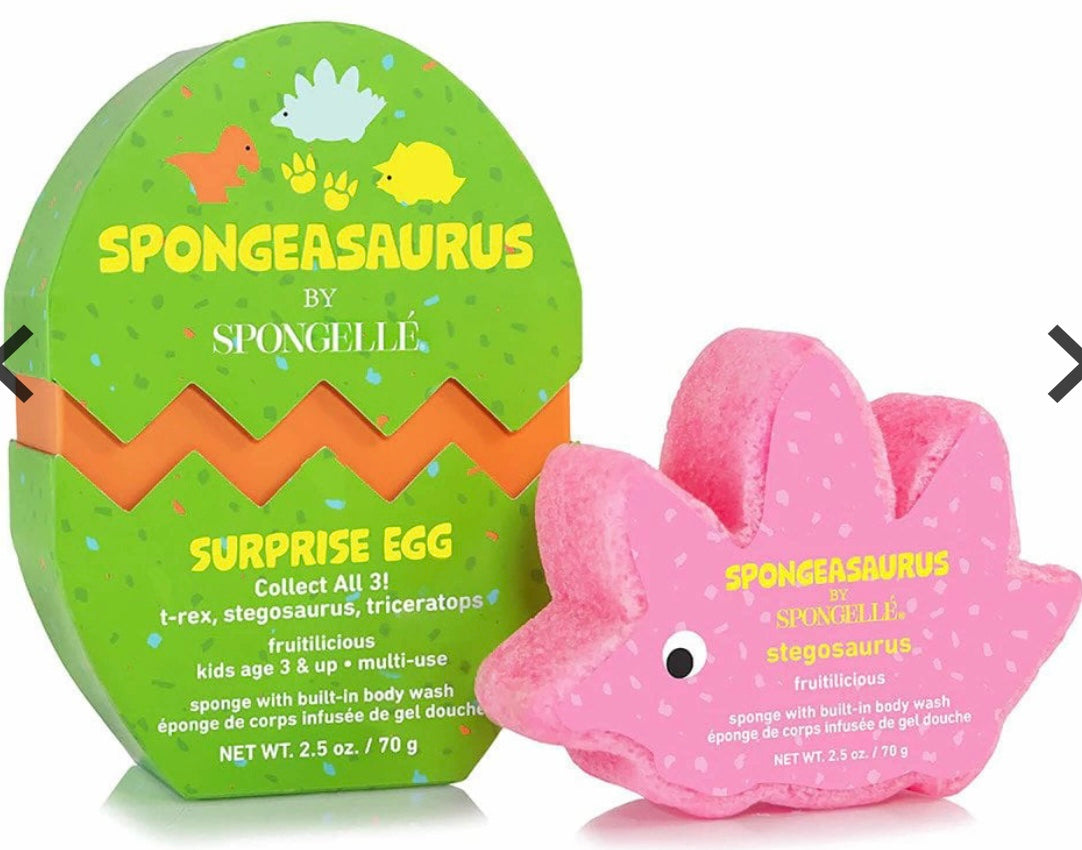 Spongeasaurus surprise egg three types