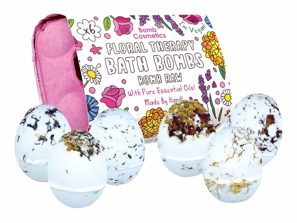 Floral Therapy Bath Bombs