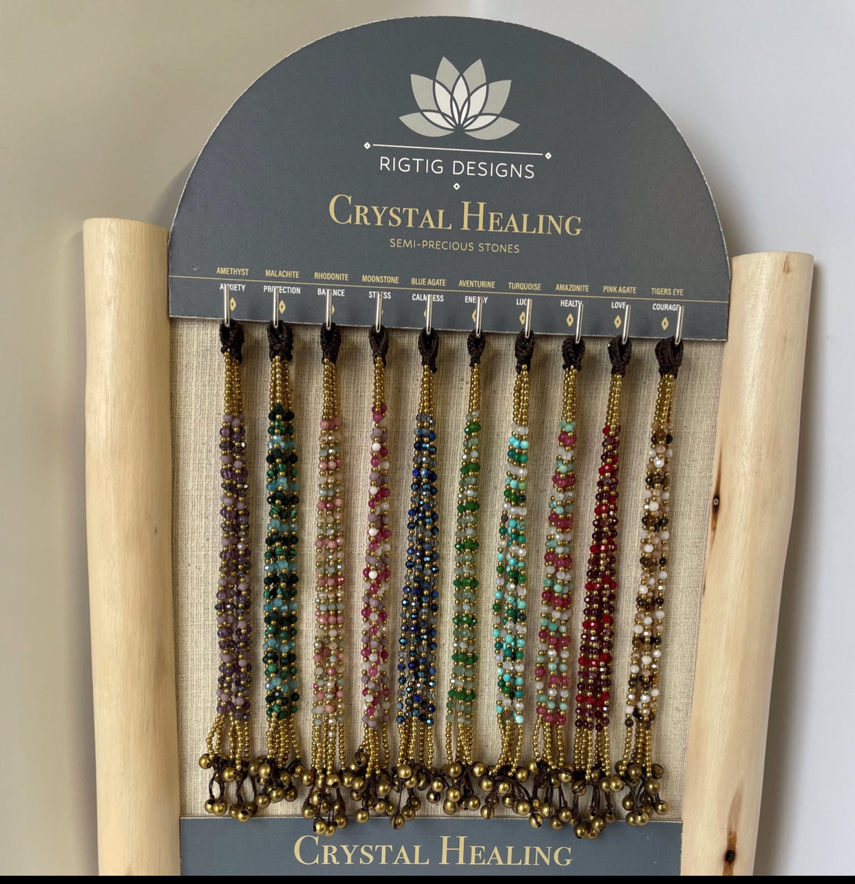 Crystal Healing Bracelet- Luck