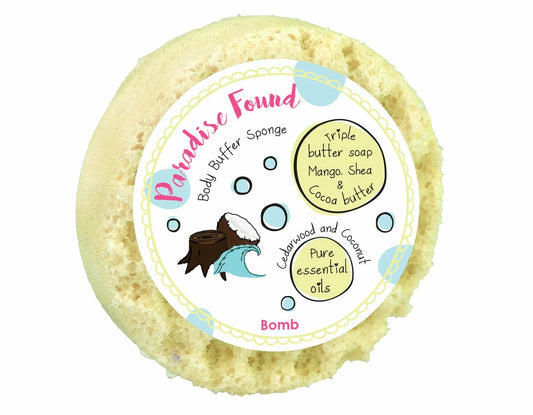 Paradise Found Body Buffer Sponge